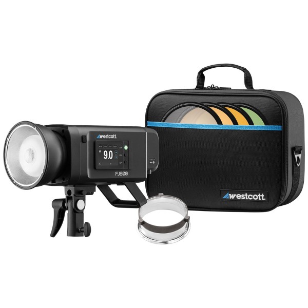 FJ800 Touchscreen Strobe with FJ Pro AC/DC Battery (800Ws)