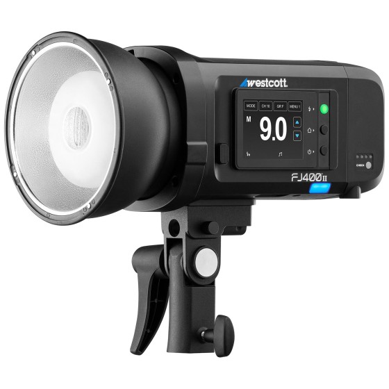 FJ400 II Touchscreen Strobe with FJ Pro AC/DC Battery (400Ws)