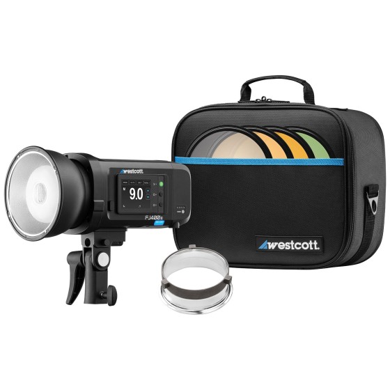 FJ400 II Touchscreen Strobe with FJ Pro AC/DC Battery (400Ws)