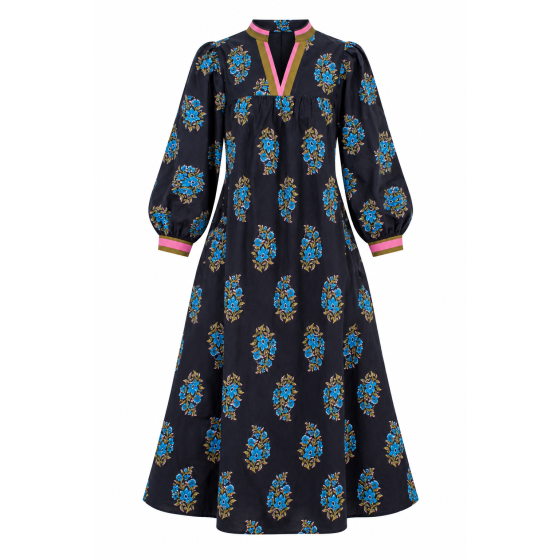 Current Chapter Black Floral Maxi Dress