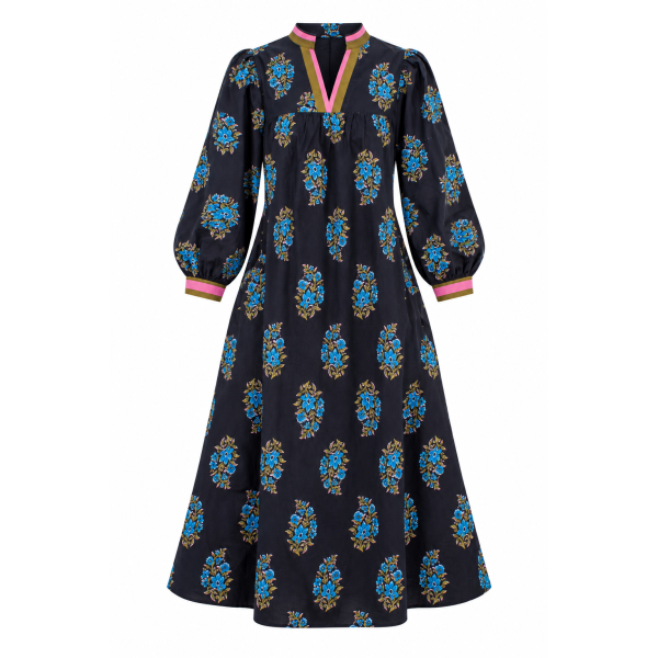 Current Chapter Black Floral Maxi Dress