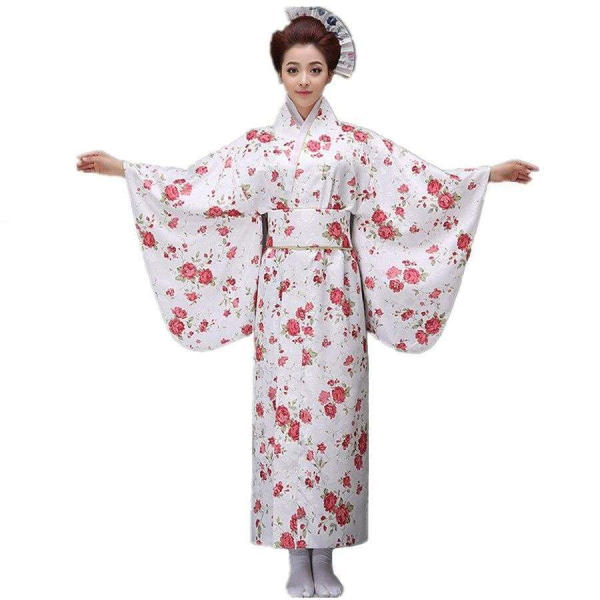 女性着物舒明