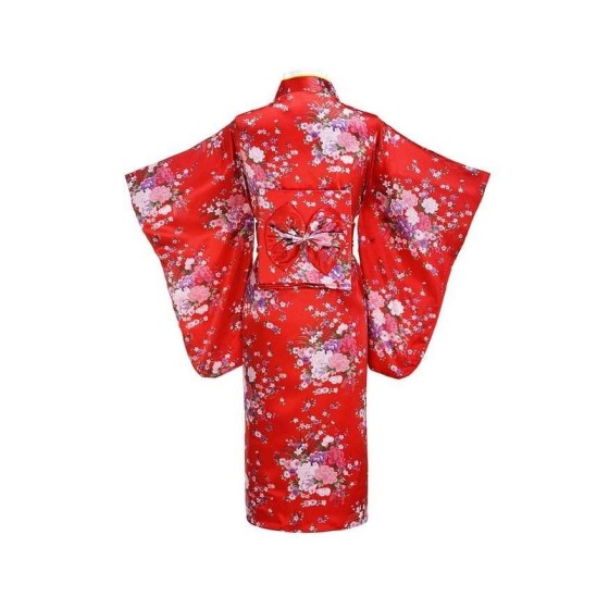 Woman Kimono Majime