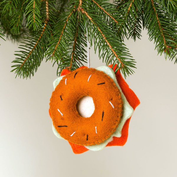 Bagel & Lox Ornament