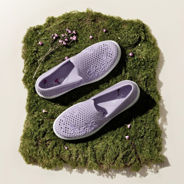 Classic Unisex Sneakers (V-Tune) - Light. Violet Mesh