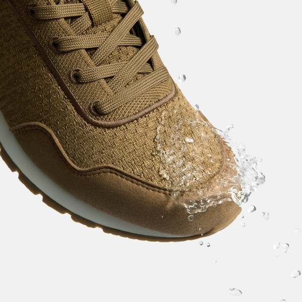 Unisex Waterproof Slip-On Sneakers (Allday Pro) - Ocher