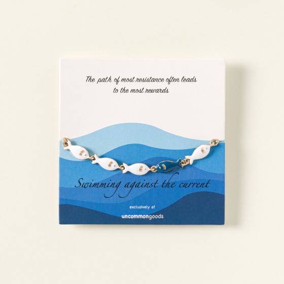 Swimming Against the Current Bracelet