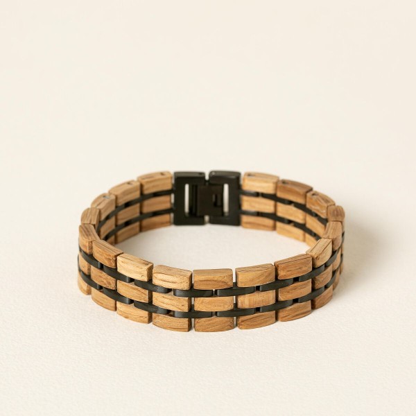 Whiskey and Wine Barrel Bracelets