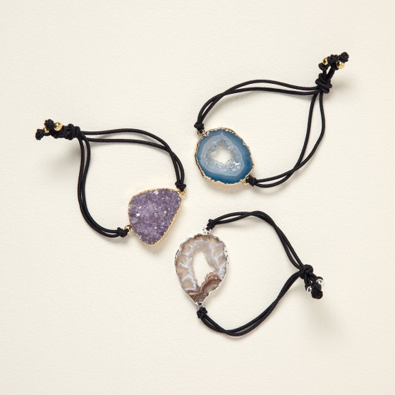 Geode Bracelet Hair Tie
