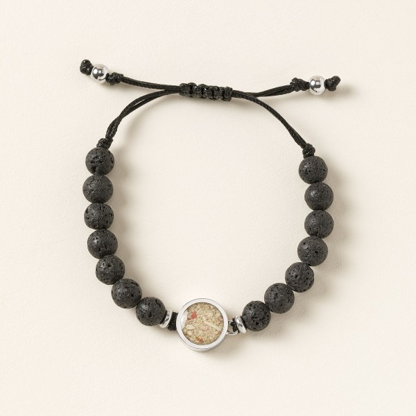 Custom Sand Lava Bead Bracelet