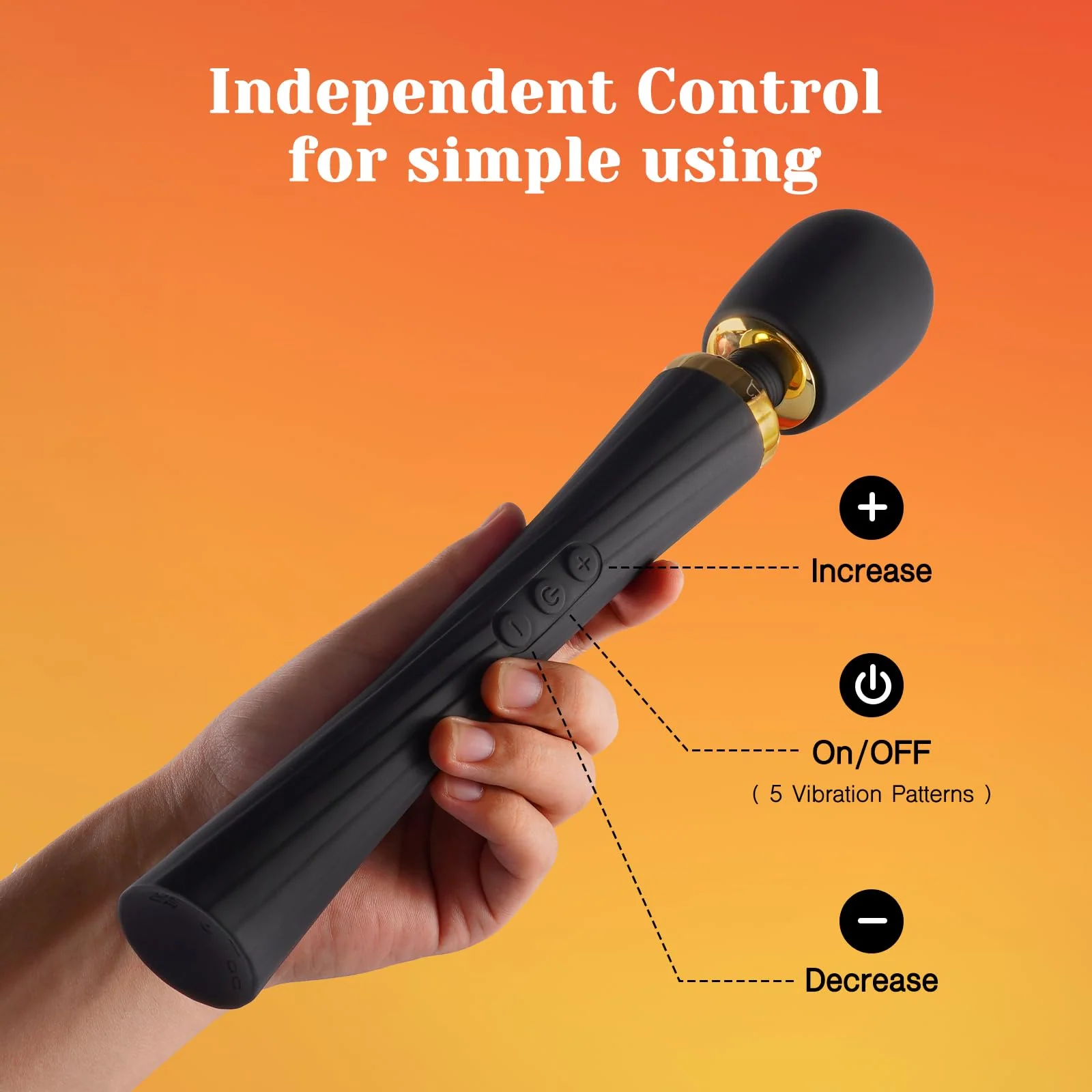 Magic Vibrating Wand Massager